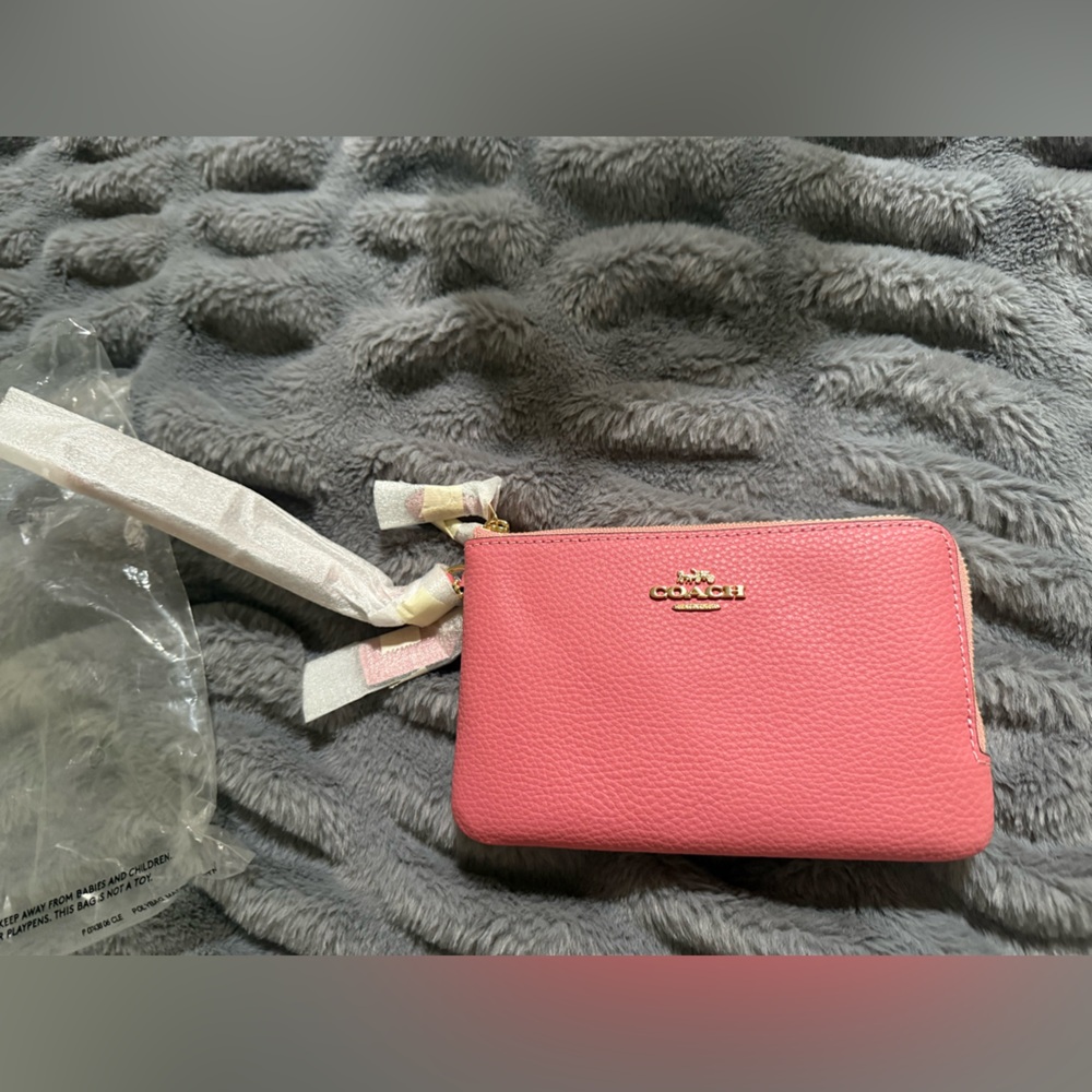 Coach Blush Pink Wristlet